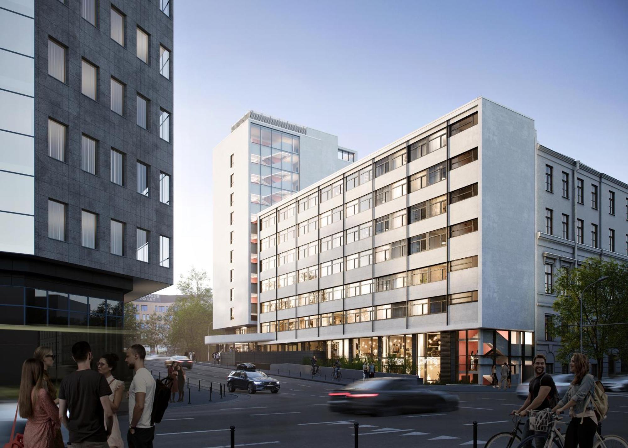 Zeitraum Solec Aparthotel Warsaw Exterior photo